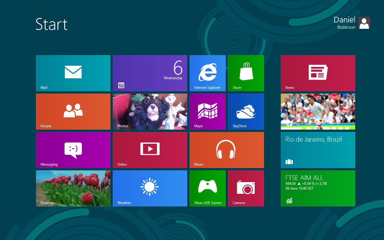 ������� ����������� Windows 8