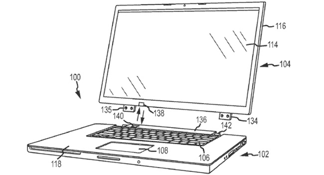 Компания Apple патентует MacBook со съемным дисплеем и новую технологию навигации