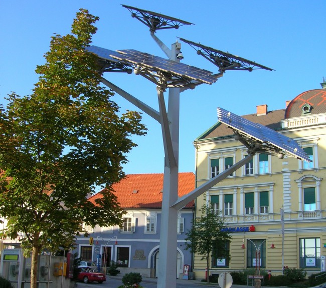 «Солнечное дерево – культурный и одновременно научный символ австрийского городка Глайсдорф