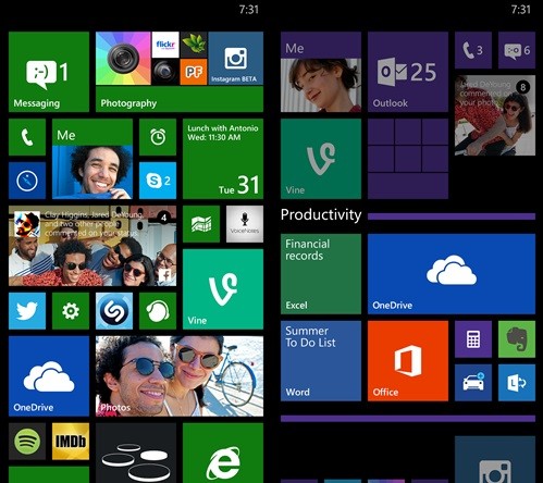   Windows Phone 8.1   -  5