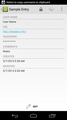 Keepass2android  -  7