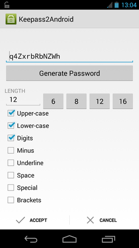 Keepass2android  -  3