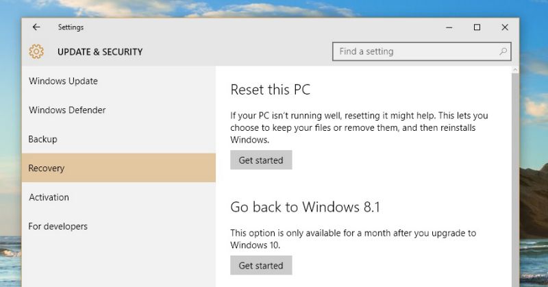 Downgrade Windows 10 To Windows 7  -  9