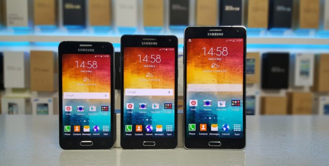Samsung готовит к выпуску обновленные смартфоны Galaxy A3, A5 и A7
