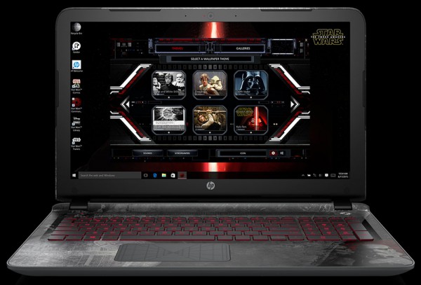 Компания HP презентовала стилизованный ноутбук Star Wars Special Edition Notebook
