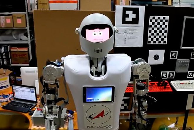 В России создан первый космический робот 