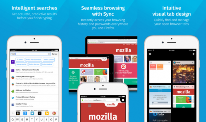 Mozilla выпустила финальную версию браузера Firefox для iOS