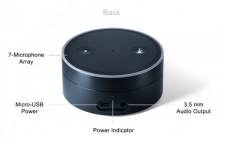 Amazon анонсировала умные колонки Tap и Dot