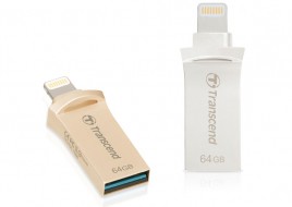 Transcend выпустила флэш-накопитель JetDrive Go 500 с двумя разъемами для iPhone, iPad и iPod