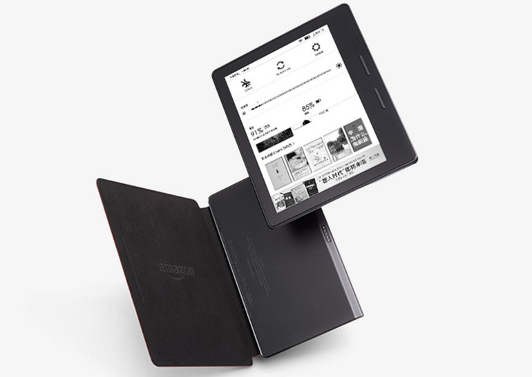 В сеть просочились сведения о новом ридере Amazon Kindle Oasis и чехле с батареей к нему