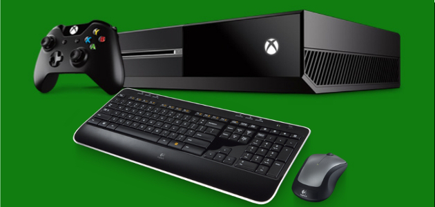Xbox One скоро будет поддерживать клавиатуру и мышку