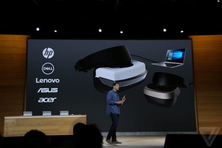 Microsoft анонсувала шолом віртуальної реальності для Windows 10 вартістю $ 299