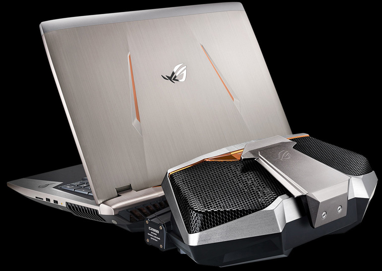 Представлен Asus ROG GX800 — может быть, самый производительный ноутбук в мире