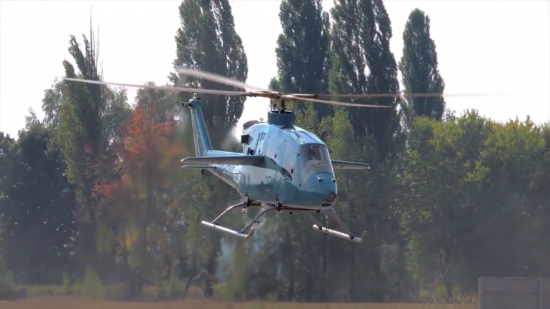 Появилось новое видео высокоскоростного украинского вертолета Softex-Aero Helicopter VV-2 с авиашоу Iran Air Show-2016