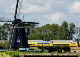Электропоезда в Нидерландах полностью перешли на энергию ветра
