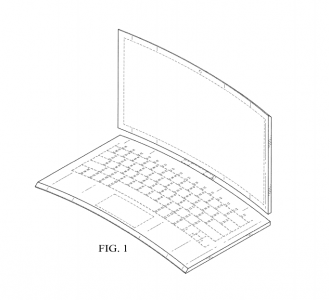 Забудьте об изогнутых мониторах, Intel запатентовала изогнутый ноутбук (с выпуклой клавиатурой)