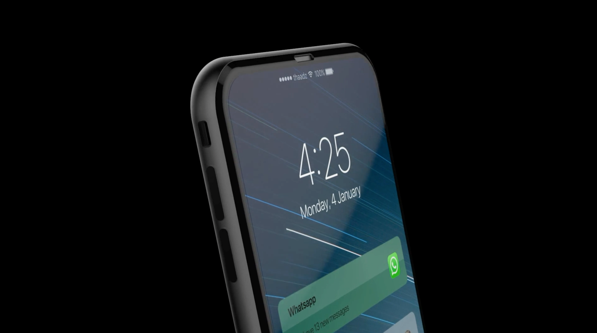 Дизайнер создал необычный концепт iPhone 8 в стеклянном корпусе и с Touch Bar вокруг кнопки Home [видео]