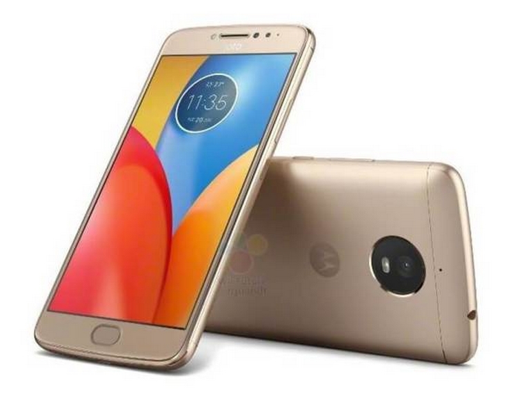 Published official images of Moto E4 Plus smartphone in Black and Gold colors