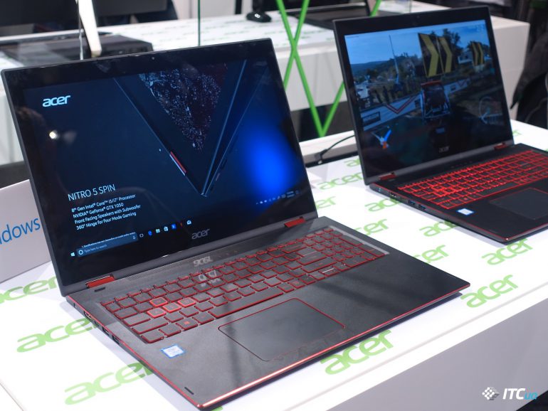       Acer Swift 5, Spin 5, Switch 7 Black Edition [IFA 2017]