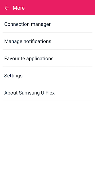    Samsung U Flex