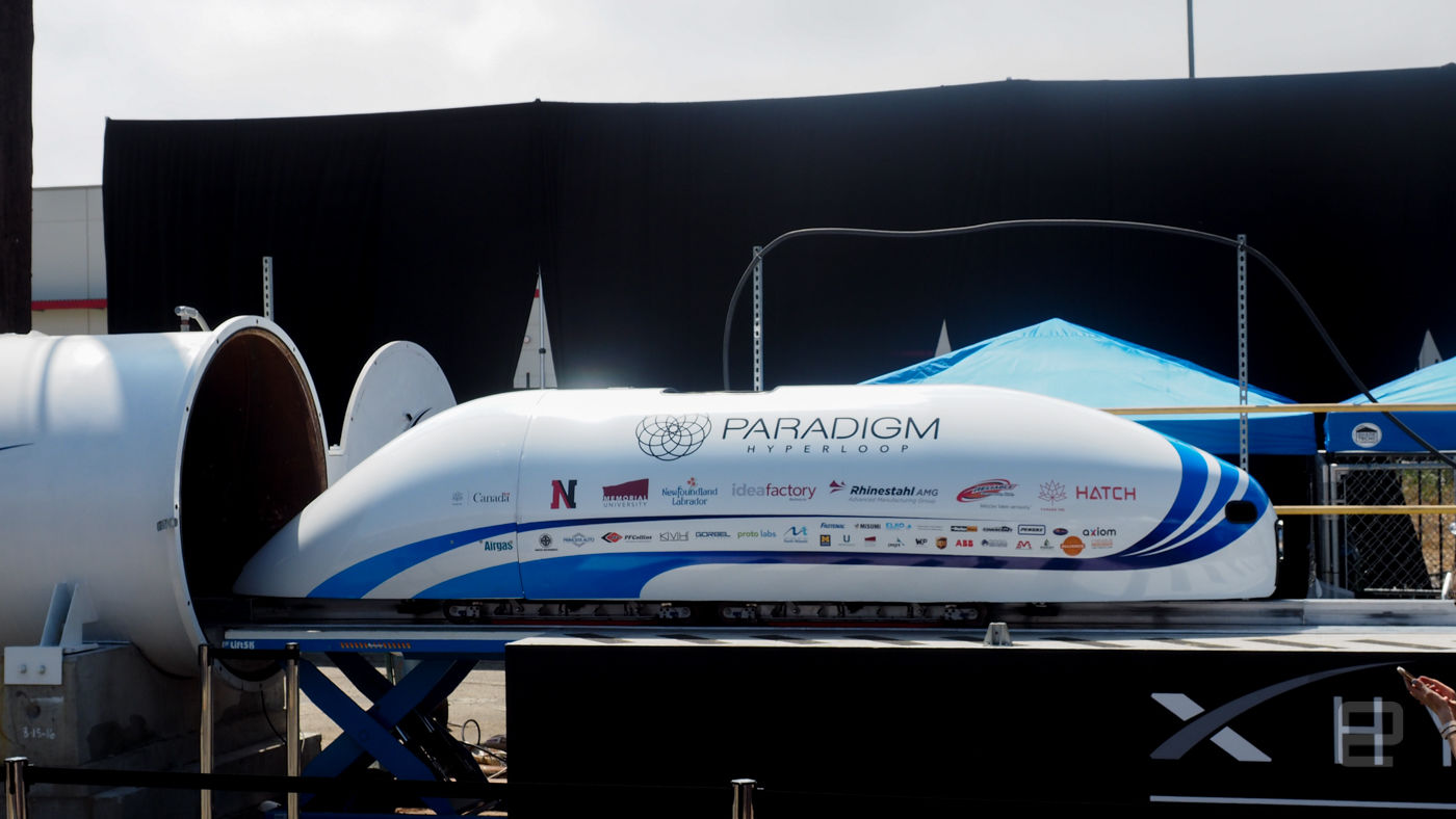 Второй этап конкурса Hyperloop Pod Competition выиграла команда студентов MIT установившая новый рекорд скорости