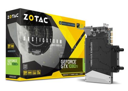 Zotac анонсировала самую компактную видеокарту GeForce GTX 1080 Ti – версию ArcticStorm Mini с предустановленным водоблоком Zotac анонсировала самую компактную видеокарту GeForce GTX 1080 Ti – версию ArcticStorm Mini с предустановленным водоблоком
