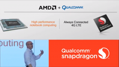 AMD сотрудничает с Qualcomm в разработке новых мобильных ПК Always Connected PC AMD сотрудничает с Qualcomm в разработке новых мобильных ПК Always Connected PC
