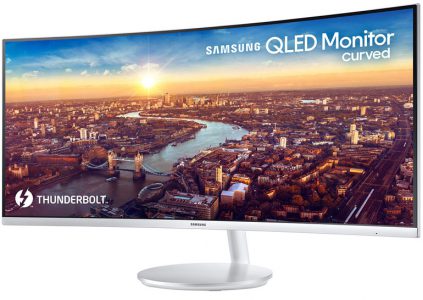 Samsung анонсировала первый изогнутый QLED монитор с интерфейсом Thunderbolt 3 Samsung анонсировала первый изогнутый QLED монитор с интерфейсом Thunderbolt 3
