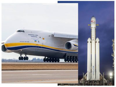 Доставку части головного обтекателя для запущенной вчера Falcon Heavy обеспечили украинские «Авиалинии Антонова» Доставку части головного обтекателя для запущенной вчера Falcon Heavy обеспечили украинские «Авиалинии Антонова»