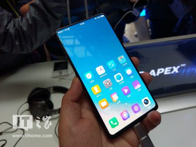 В Китае официально представили безрамочный смартфон Vivo APEX с фронтальной камерой-перископом и встроенным сканером отпечатков размером в пол-экрана В Китае официально представили безрамочный смартфон Vivo APEX с фронтальной камерой-перископом и встроенным сканером отпечатков размером в пол-экрана