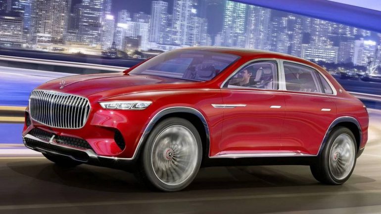 Фотографии нового электрического концепта Vision Mercedes-Maybach Ultimate Luxury попали в сеть за неделю до анонса