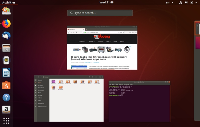   Linux- Ubuntu 18.04 (Bionic Beaver)
