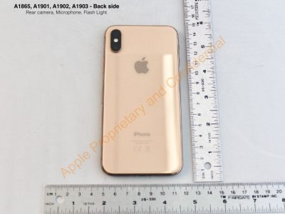 На официальном сайте FCC опубликовали фотографии смартфона Apple iPhone X в новом золотистом цвете Blush Gold На официальном сайте FCC опубликовали фотографии смартфона Apple iPhone X в новом золотистом цвете Blush Gold