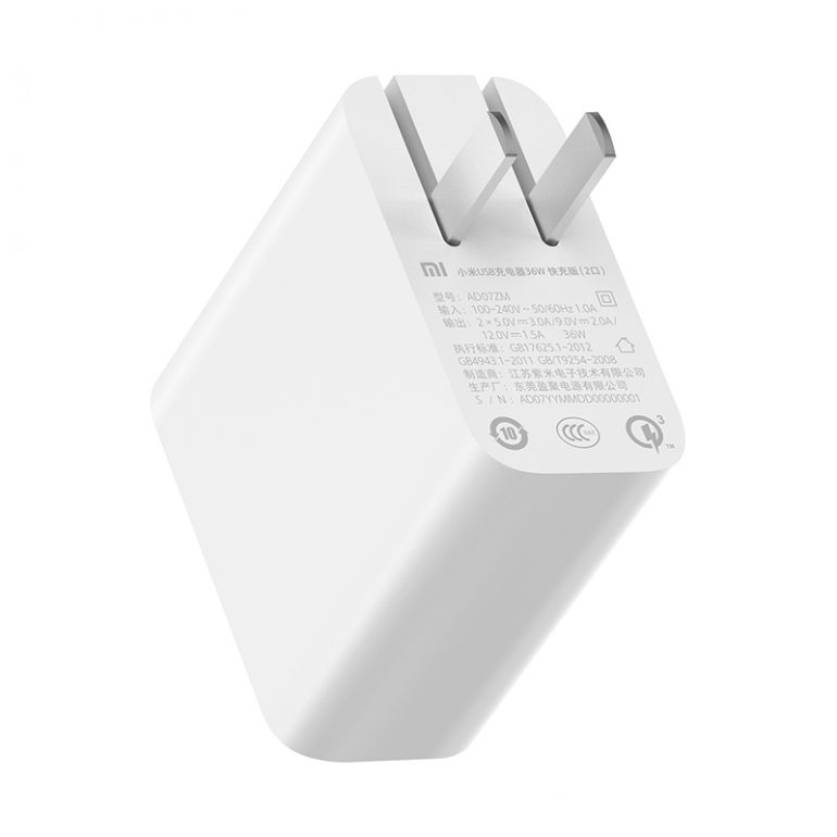    Xiaomi    USB Type-A   Quick Charge 3.0   $10