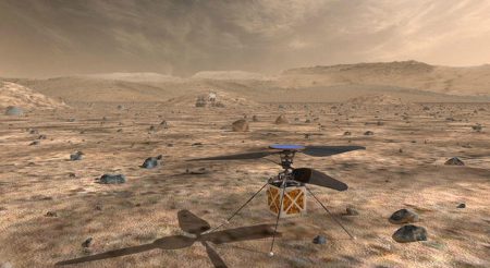 Вместе с новым марсоходом Mars 2020 на Марс отправится небольшой «вертолет» Mars Helicopter Вместе с новым марсоходом Mars 2020 на Марс отправится небольшой «вертолет» Mars Helicopter