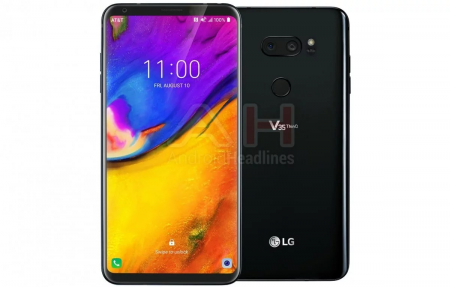Появились изображения смартфона LG V35 ThinQ, который станет уже пятой версией модели V30 Появились изображения смартфона LG V35 ThinQ, который станет уже пятой версией модели V30
