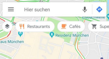 Разработчики Google Maps тестируют новую летающую панель поиска мест по категориям Разработчики Google Maps тестируют новую летающую панель поиска мест по категориям