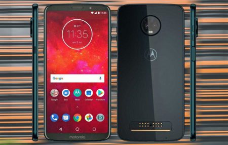 Появились качественные изображения смартфона Moto Z3 Play Появились качественные изображения смартфона Moto Z3 Play