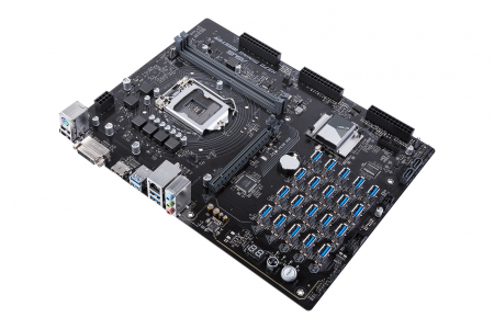 Материнская плата ASUS H370 Mining Master позволяет подключить 21 видеокарту Материнская плата ASUS H370 Mining Master позволяет подключить 21 видеокарту