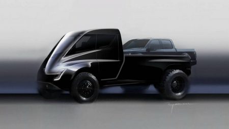 Илон Маск: Tesla Pickup получит пару электродвигателей с «сумасшедшим» крутящим моментом, полный привод, адаптивную подвеску, 400-500 миль запаса хода, автопилот и т.д. Илон Маск: Tesla Pickup получит пару электродвигателей с «сумасшедшим» крутящим моментом, полный привод, адаптивную подвеску, 400-500 миль запаса хода, автопилот и т.д.
