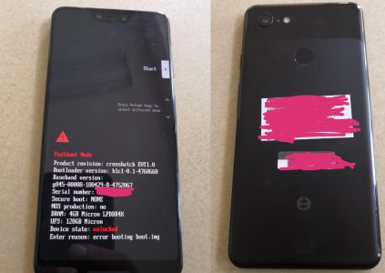 Прототип смартфона Google Pixel 3 XL засветился на «живых» фотографиях Прототип смартфона Google Pixel 3 XL засветился на «живых» фотографиях