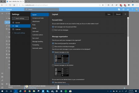 Microsoft включила темную тему в Outlook.com Microsoft включила темную тему в Outlook.com