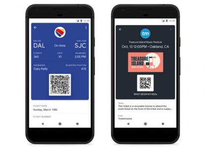 В Google Pay теперь можно хранить билеты и посадочные талоны, а также осуществлять денежные переводы В Google Pay теперь можно хранить билеты и посадочные талоны, а также осуществлять денежные переводы