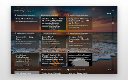 Стороннее расширение добавляет поддержку функции Windows Timeline в браузеры Chrome и Firefox Стороннее расширение добавляет поддержку функции Windows Timeline в браузеры Chrome и Firefox