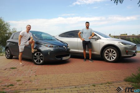 На электрокаре по Европе: опыт украинцев с Tesla Model X и Renault ZOE На электрокаре по Европе: опыт украинцев с Tesla Model X и Renault ZOE