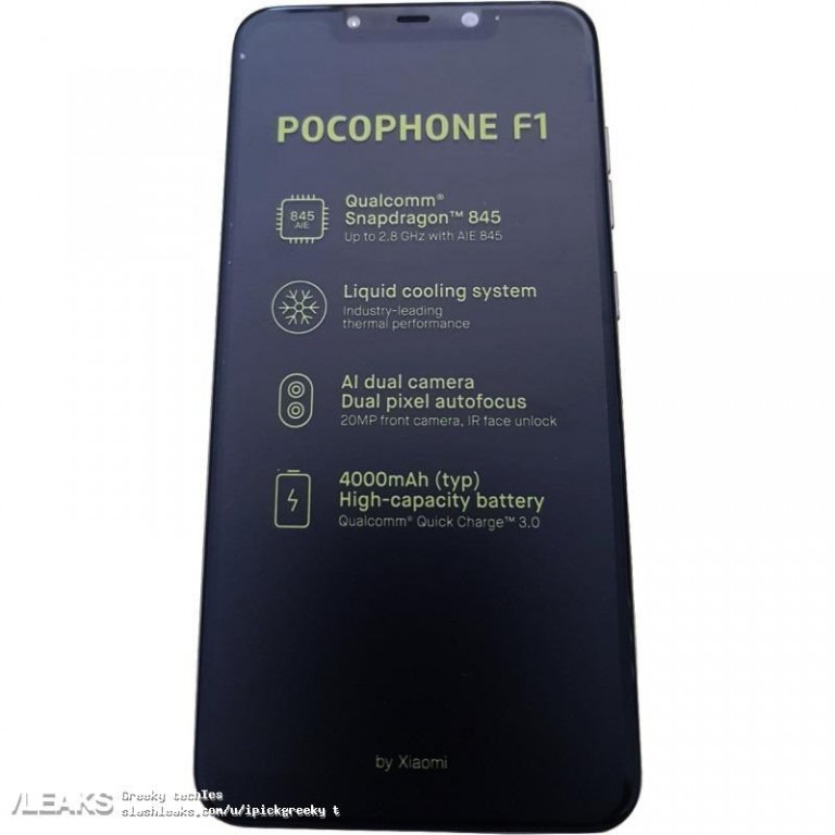 :      Xiaomi POCOPHONE F1