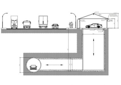 The Boring Company предлагает делать въезд в подземные тоннели прямо из гаража владельца автомобиля The Boring Company предлагает делать въезд в подземные тоннели прямо из гаража владельца автомобиля
