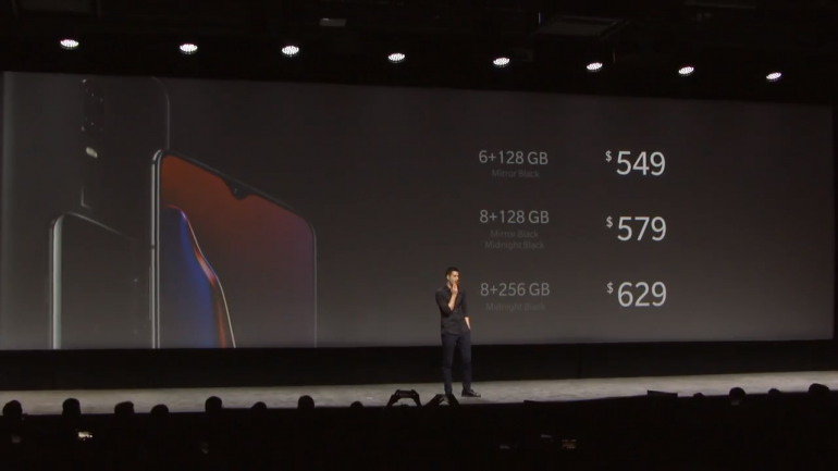    OnePlus 6T:    , Snapdragon 845,  128  ,   $549