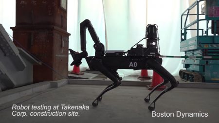 Boston Dynamics также показала новое видео с участием робособаки Spot, инспектирующей реальные строительные объекты Boston Dynamics также показала новое видео с участием робособаки Spot, инспектирующей реальные строительные объекты