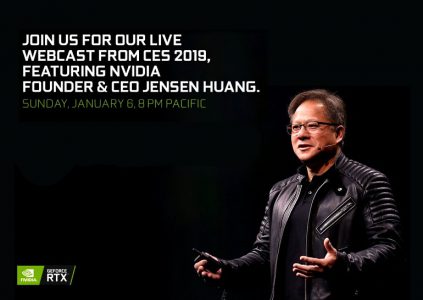 NVIDIA проведёт презентацию новых продуктов накануне открытия CES 2019 NVIDIA проведёт презентацию новых продуктов накануне открытия CES 2019